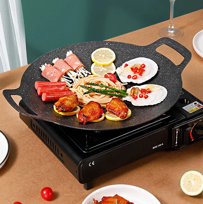 Multipurpose Non-stick Pan Style Die-cast Aluminum Grill Pan