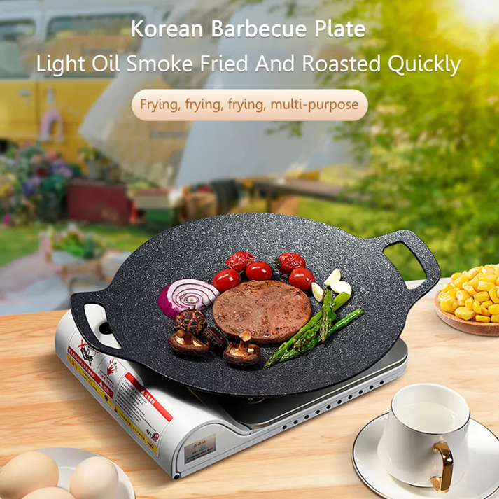 Multipurpose Non-stick Pan Style Die-cast Aluminum Grill Pan