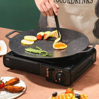 Multipurpose Non-stick Pan Style Die-cast Aluminum Grill Pan