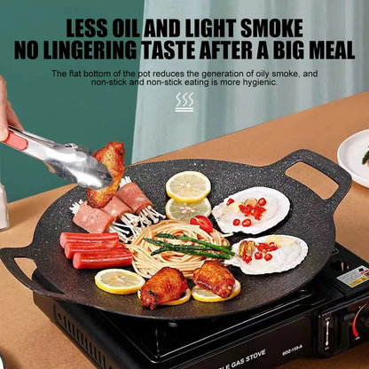 Multipurpose Non-stick Pan Style Die-cast Aluminum Grill Pan