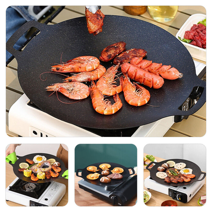 Multipurpose Non-stick Pan Style Die-cast Aluminum Grill Pan